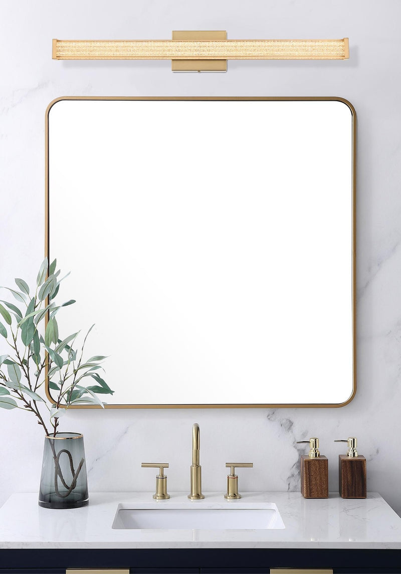 Jaxx 31" Bath Vanity Light in Satin Gold