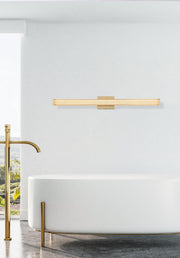 Jaxx 36" Bath Vanity Light in Satin Gold