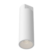 Lorna 15" Concrete Ceiling Flush Mount, 4" Diameter in White