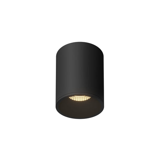 Lorna 6" Flush Mount, 4" Diameter in Black