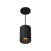 Lorna 6" Pendant, 4" Diameter in Black