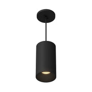 Lorna 8" Pendant, 4" Diameter in Black