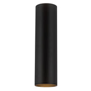 Lorna 16" Up/Down Wall Sconce, 4" Diameter in Black