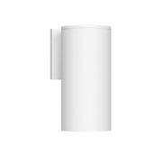 Lorna 9" Outdoor Wall Light, 4" Diameter in White