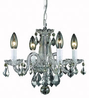 Azalea 4-Light Chandelier in Chrome