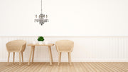 Azalea 4-Light Chandelier in Chrome