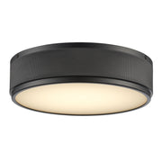 North 11" LED Flush Mount in Black