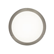 Tavian 12" LED Flush Mount in Brushed Nickel