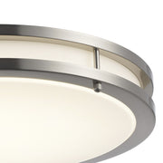 Tavian 16" LED Flush Mount in Brushed Nickel