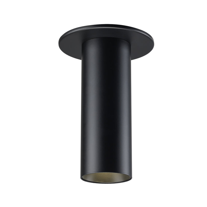 Rowland 5" Round LED Flush Mount in Black