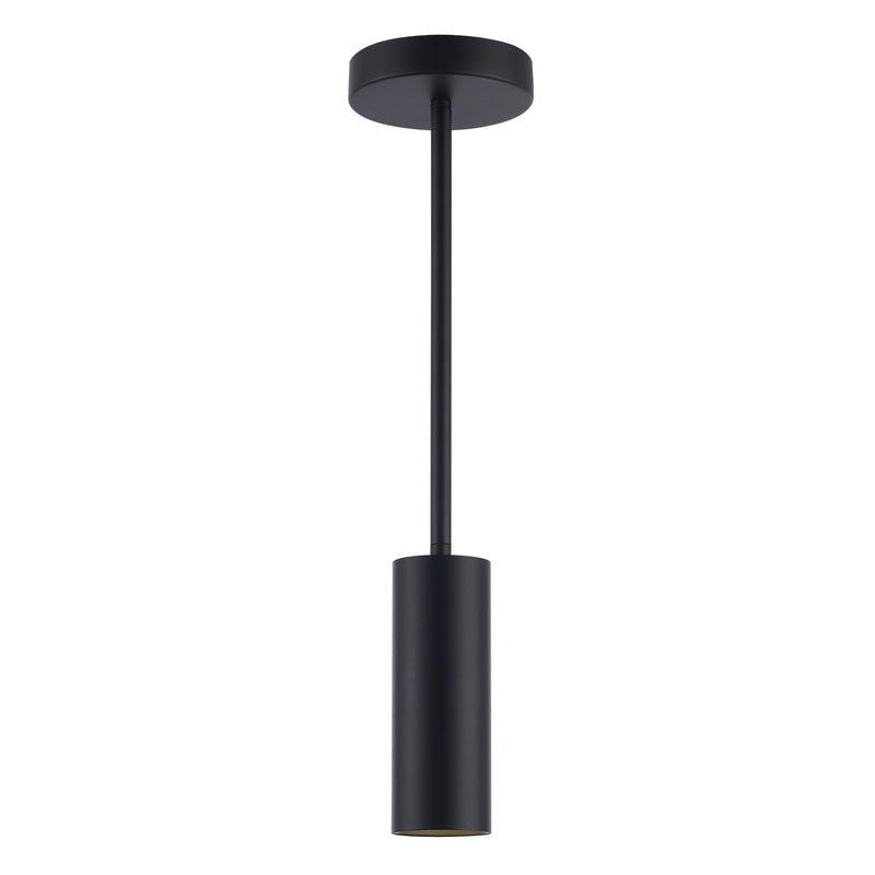 Rowland 5" LED Stem Mini Pendant in Black