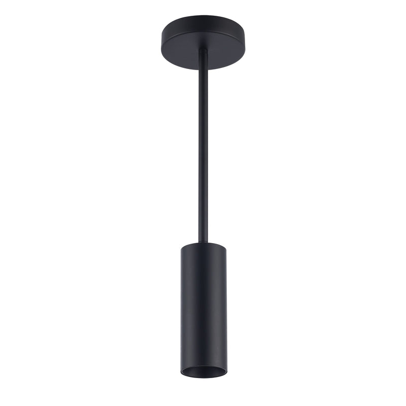 Rowland 5" LED Stem Mini Pendant in Black