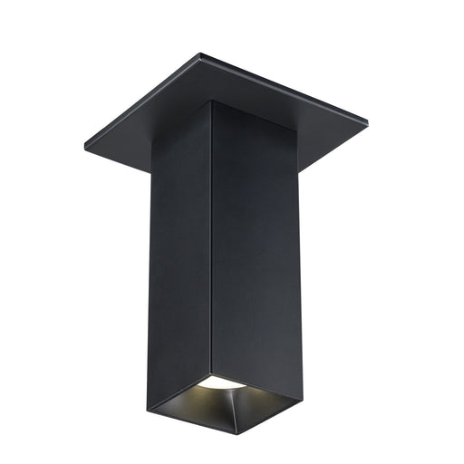 Rowland 5" Square LED Flush Mount in Black