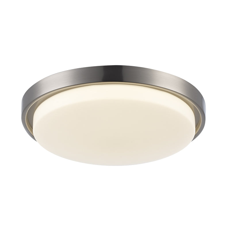 Dawn 13" LED Flush Mount in Brushed Nickel