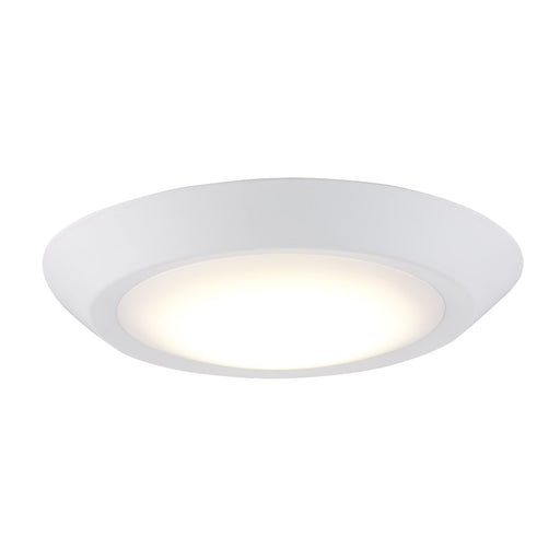 Wren 6.1" LED Slim Disk Light in White