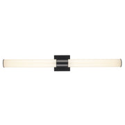 Saavy 36" Cylinder LED Vanity Light in Black