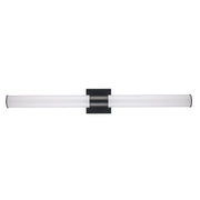 Saavy 36" Cylinder LED Vanity Light in Black