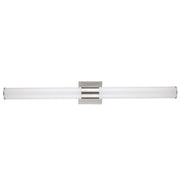 Saavy 36" Cylinder LED Vanity Light in Brushed Nickel