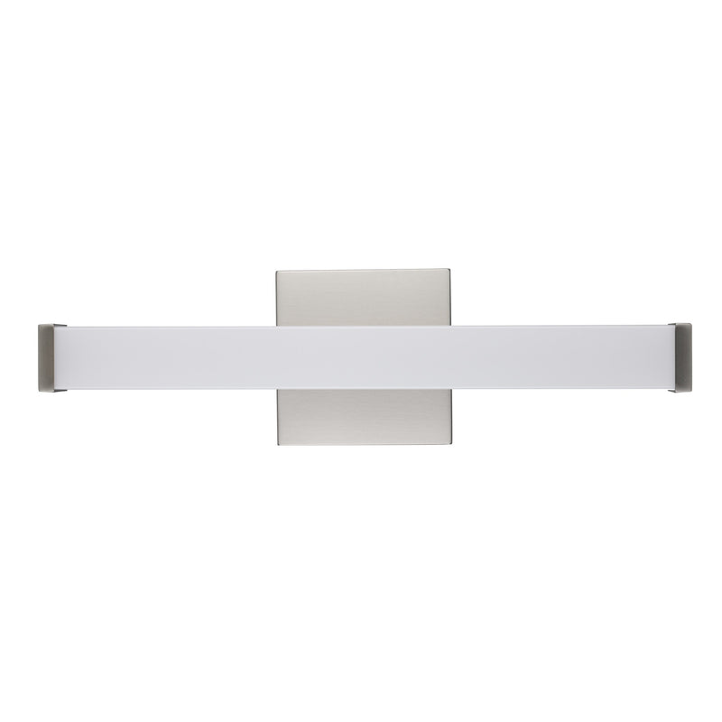 Saavy 18" LED Vanity Light in Brushed Nickel