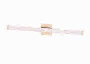 Saavy 36" LED Vanity Light in Antique Gold