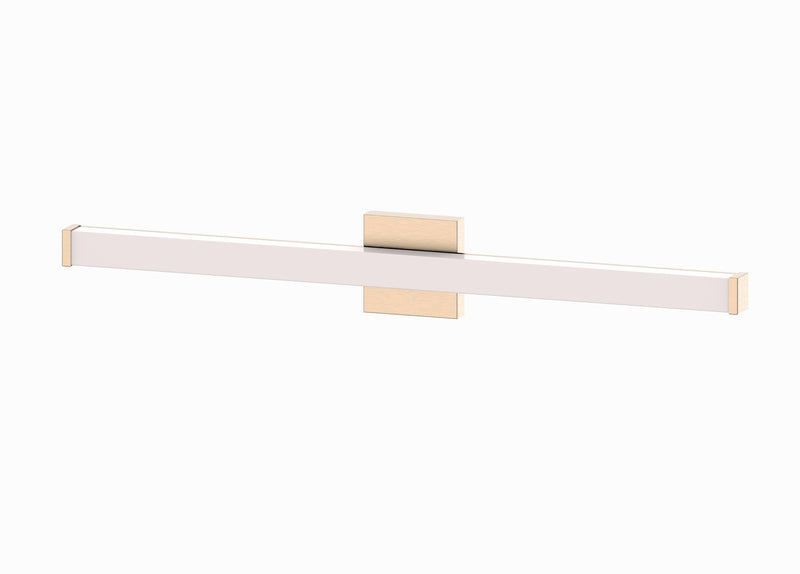 Saavy 36" LED Vanity Light in Antique Gold