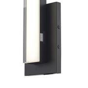 Slate 15" LED Wall Sconce in Black