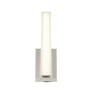 Slate 15" LED Wall Sconce in Brushed Nickel