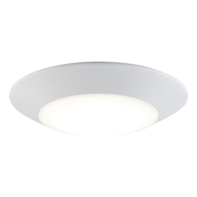 Palomino 7.5" Selectable Color LED Flush Mount in White