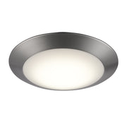 Vanowen 11" LED Flush Mount in Brushed Nickel