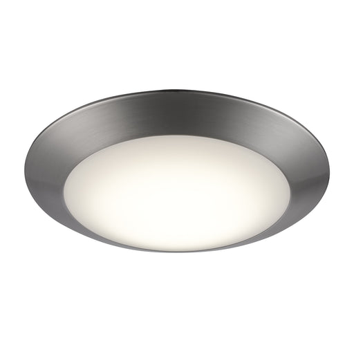 Vanowen 11" LED Flush Mount in Brushed Nickel