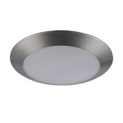 Vanowen 11" LED Flush Mount in Brushed Nickel