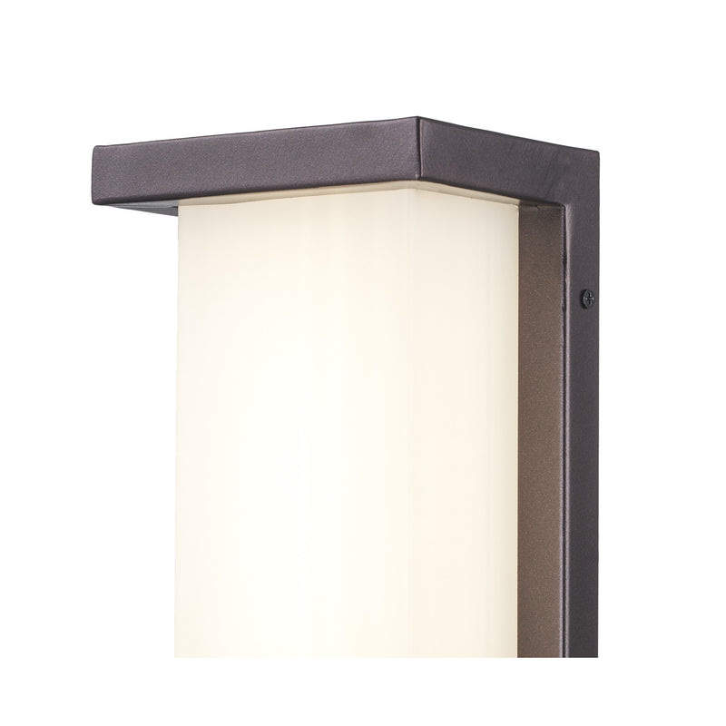 Fairbank 10" LED Outdoor Wall Light in Bronze