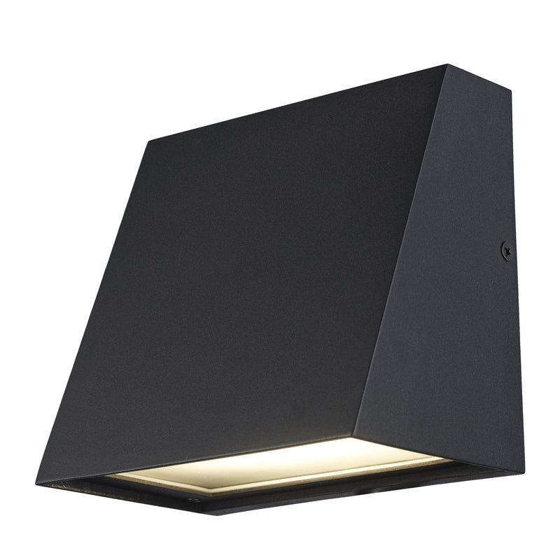 Celestia 5.5" LED Outdoor Wall Light in Black