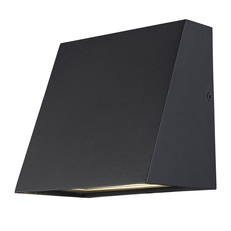 Celestia 5.5" LED Outdoor Wall Light in Black