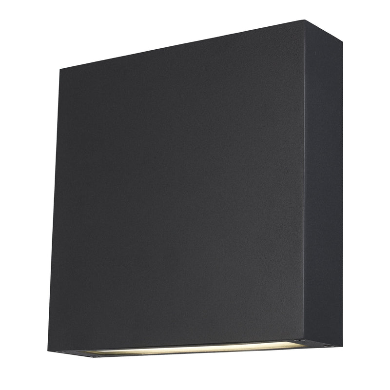 Celestia 8" LED Outdoor Wall Light in Black