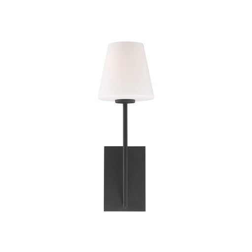Lena 1 Light 6" Sconce in Black Forged