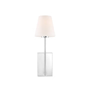 Lena 1 Light 6" Sconce in Polished Chrome