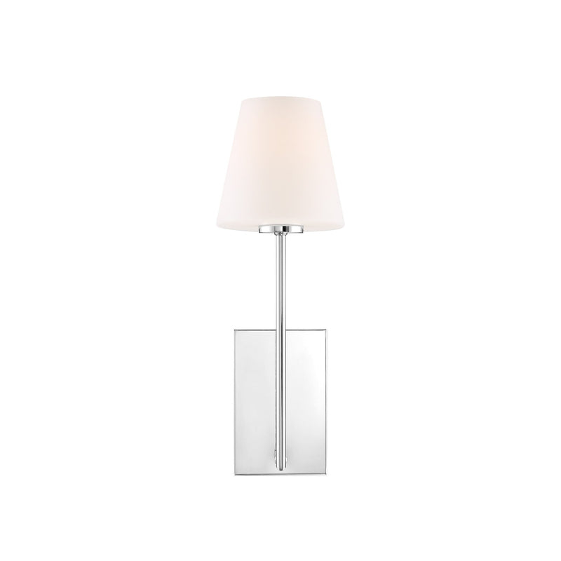 Lena 1 Light 6" Sconce in Polished Chrome