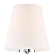 Lena 1 Light 6" Sconce in Polished Chrome
