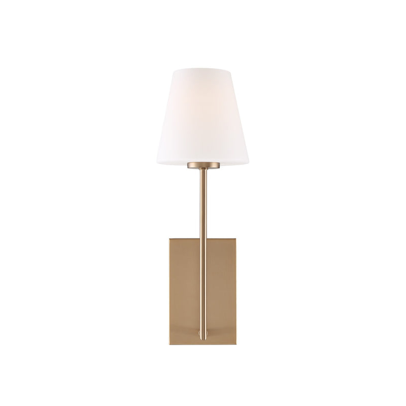 Lena 1 Light 6" Sconce in Vibrant Gold