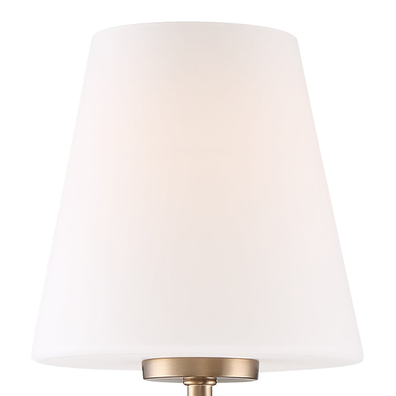 Lena 1 Light 6" Sconce in Vibrant Gold