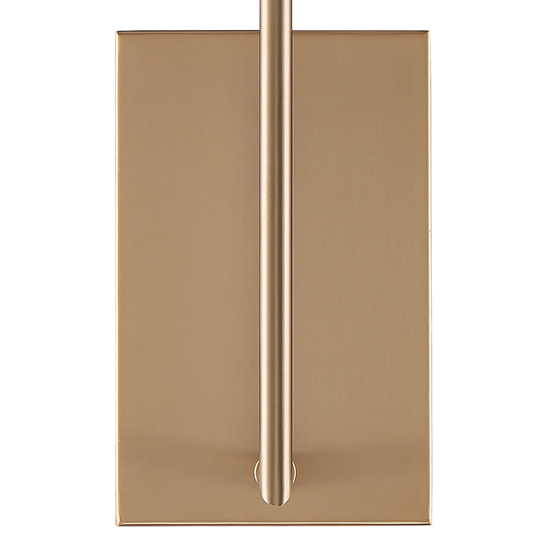 Lena 1 Light 6" Sconce in Vibrant Gold