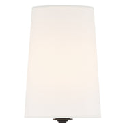 Lena 1 Light 4.5" Sconce in Black Forged
