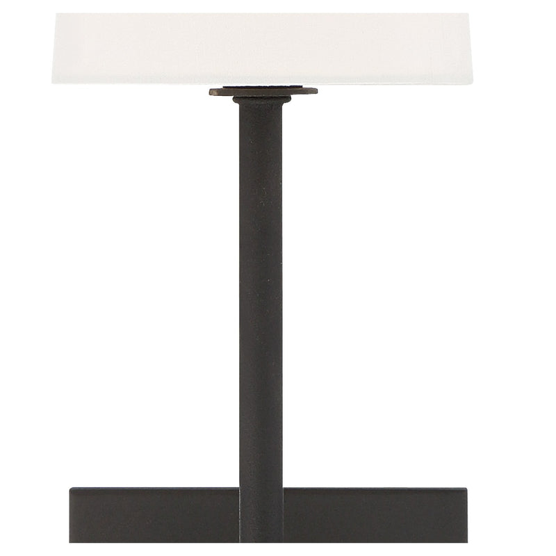 Lena 1 Light 4.5" Sconce in Black Forged