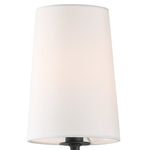 Lena 2 Light 10" Sconce in Black Forged