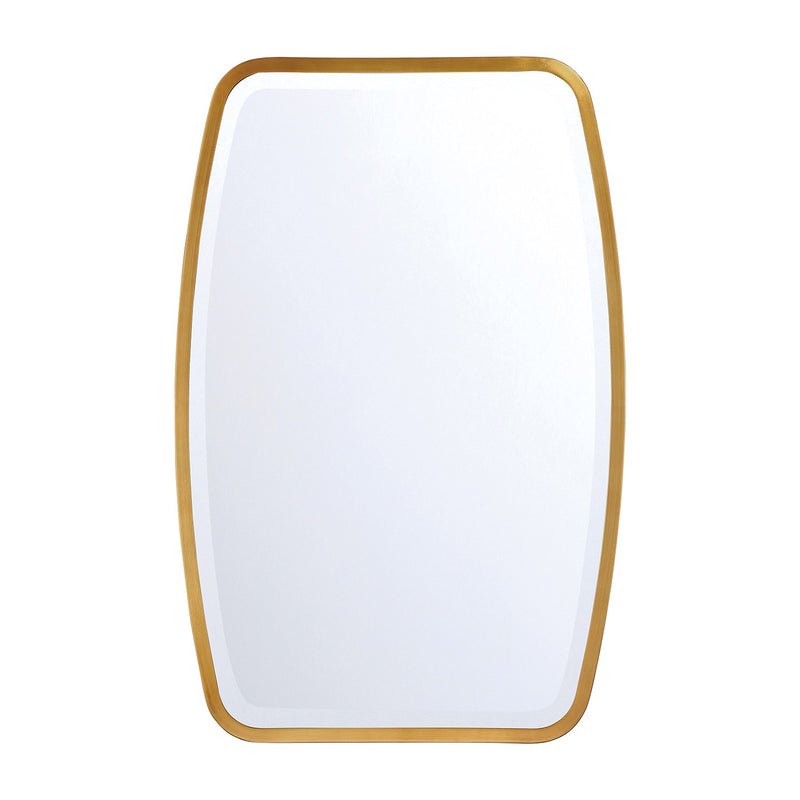 Lindee 24" Mirror in Antique Gold