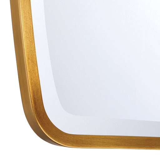 Lindee 24" Mirror in Antique Gold