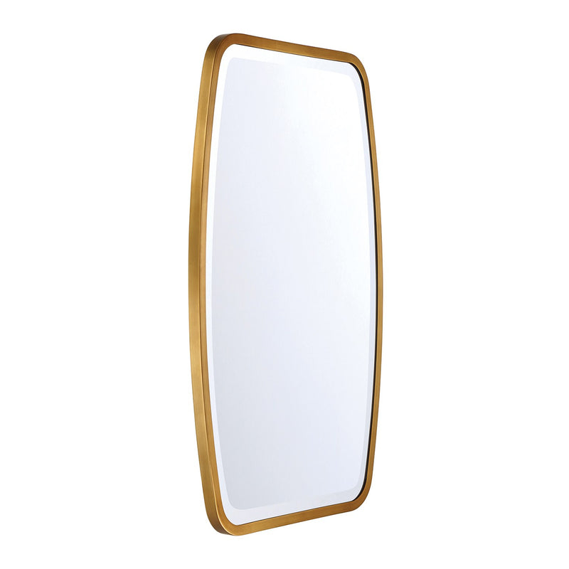 Lindee 24" Mirror in Antique Gold