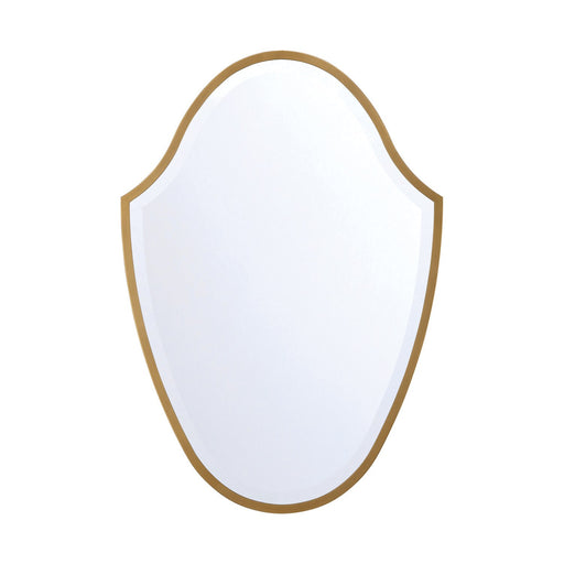 Lindee 28" Mirror in Antique Gold