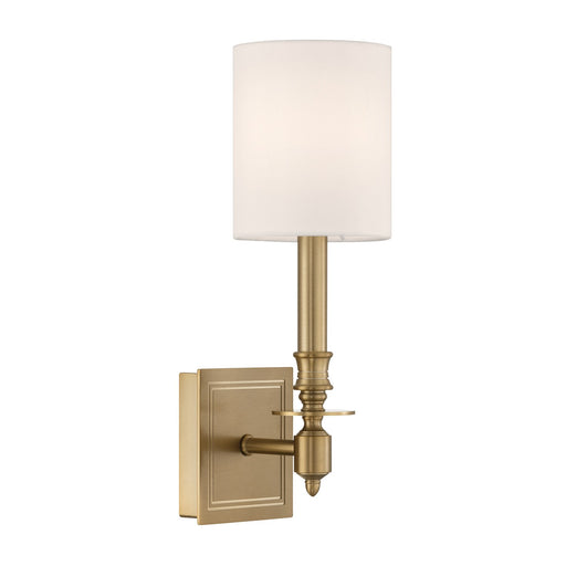 Lloyd 1 Light 4.75" Sconce in Aged Brass
